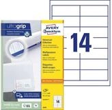 Avery Zweckform Etiketten Universal-Etiketten ultragrip 97x37 mm VE=1.400 Etiketten /
