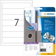 HERMA Etiketten Ordneretiketten A4 f&uuml;r schmale Ordner abl&ouml;sbar 192 x 38 mm,