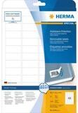 HERMA Etiketten HERMA Etiketten abl&ouml;sbar wei&szlig; 45,7x21,2mm 25 Blatt 1200 St&uuml;ck