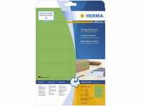 HERMA Etiketten Herma Etiketten grün 105x42,3 20 Blatt DIN A4 280 Stück 5061