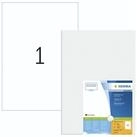 HERMA Etiketten HERMA Etikett 8692 420x297mm wei&szlig; 100 St 100 Etik./Pack.