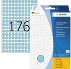 HERMA Moderationskoffer Herma Farbpunkte permanent haftend &Oslash; 8 mm blau 5632...
