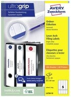 Avery Zweckform Etikett Avery-Zweckform Ordner-Etiketten L4758-10 38 x 297 mm...