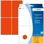 HERMA Etiketten Vielzweck-Etiketten 52x82mm rot VE=128 St&uuml;ck