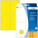 HERMA Etiketten Vielzweck-Etiketten 52x82mm gelb VE=128 St&uuml;ck