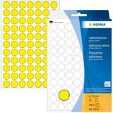 HERMA Etiketten Vielzweck-Etiketten 13mm gelb VE=2464 St&uuml;ck