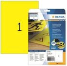 HERMA Etikett Herma Signal-Etiketten stark haftend wetterfest 210 x 297 mm Folie