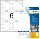 HERMA Etikett Herma Etiketten stark haftend &Oslash; 85 mm Folie weiss strapazierf&auml;hig 25