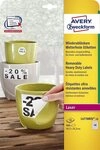 Avery Zweckform Etikett L4778REV-20 L4778REV-20 Wetterfeste Etiketten (A4 960...