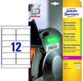 Avery Zweckform Etiketten Folien-Etiketten ultra-resistent 99,1x42,3mm VE=10