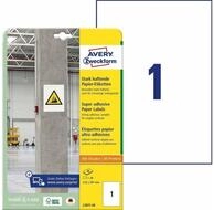 Avery Zweckform Etiketten Avery Zweckform 20 Power-Etiketten L7877-20 wei&szlig;...
