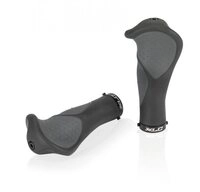 XLC Fahrradlenkergriff XLC Fahrradgriffe GR-S22 Ergonomic 135 mm schwarz/grau -