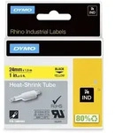 DYMO Etikett Rhino Industrie Schrumpfschlauch-Kabeletiketten, 24 mm1,5 m