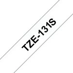 Brother Schriftband TZe-131S (lam) Schwarz auf Farblos 12 Tintenpatrone