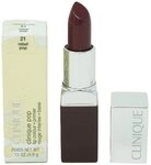 CLINIQUE Lippenstift Clinique pop Lippenstift colour + primer 21 rebel pop 3,9g