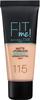 MAYBELLINE NEW YORK Foundation Fit Me Liquid Foundation #120 Classic Ivory 30ml