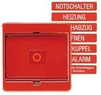 JUNG Jung Abdeckung Glasscheibe rt f&uuml;r Schalter/Taster 561 GL Steckdosenleiste