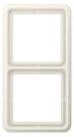 JUNG Jung Rahmen 2-fach ws waage/senkrecht CD 582 W Installationskabel