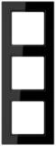 JUNG Klemmen Jung Rahmen 3-fach sw AC 583 SW