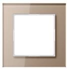 JUNG Abdeckrahmen Jung Glasrahmen 1fach champ waage-/senkrecht AC 581 GL CH