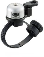 Cateye Fahrradklingel CAT EYE Mini OH-2400 Micro Bell Messing FlexTight silber