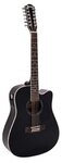 DIMAVERY Westerngitarre DR-612 12-saitig, 4/4 Dreadnought-Form