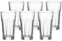 LEONARDO Longdrinkglas Rock Longdrinkgl&auml;ser 340 ml 6er Set, 6-tlg., Glas