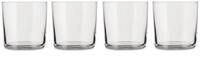 Alessi Glas Glass Family Wasserglas, 4-tlg., Kristallglas