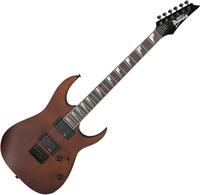 Ibanez E-Gitarre GRG121DX-WNF E-Gitarre Walnut Flat - mit 2 Humbuckern, GRG GIO...
