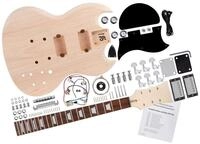 Rocktile E-Gitarre "Do-it-yourself" DIY Bausatz, Double Cut, Korpus: Holz- Hals: Holz