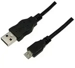 LogiLink LogiLink 1.8m USB/microUSB USB Kabel USB 2.0 1,8 m USB A Micro-USB B