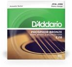 Daddario Saiten, A-Git.Saiten EJ18 14-59 Phosphor Bronze - Westerngitarrensaiten