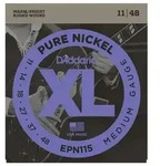 Daddario Saiten, EPN115 11-48 Pure Nickel Blues Jazz Rock - E-Gitarrensaiten