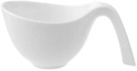 Villeroy & Boch Schale Flow Cup mit Griff 0,45 l, Premium Porcelain, (Sch&uuml;sseln &