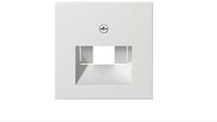 GIRA GIRA 027027 Abdeckung UAE/IAE+Netzwerk System 55 Reinwei&szlig; seidenmatt
