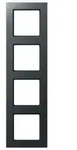 JUNG Klemmen Jung Rahmen 4-fach AC 584 BF ANM