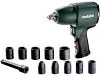 metabo Druckluftwerkzeug Druckluft-Schlagschrauber 1/2&Prime; Kunststoffkoffer...