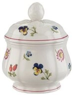 Villeroy & Boch Zuckerdose Zuckerdose 0,36 l Petite Fleur, Premium Porcelain,
