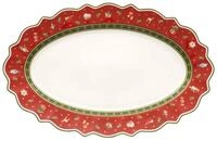 Villeroy & Boch Servierplatte Toy's Delight Servierplatte 50 x 32 cm, Porzellan,