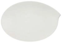 Villeroy & Boch Servierplatte Flow Platte oval 36 cm, Premium Porcelain,...