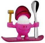 WMF Eierbecher mit L&ouml;ffel MC EGG, &Oslash; 5,5 cm, Pink, Kunststoff, Cromargan...