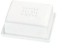 R&auml;der Butterdose, Porzellan