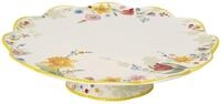 Villeroy & Boch Tortenplatte Spring Awakening Tortenplatte auf Fu&szlig; 33&nbsp;cm, Premium
