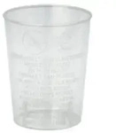 Starpak Becher 40 Gl&auml;ser f&uuml;r Schnaps, PS 4 cl &Oslash; 4,2 cm &middot; 5,2 cm glasklar