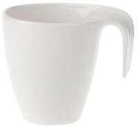 Villeroy & Boch Tasse Villeroy & Boch Flow Becher mit Henkel wei&szlig; 1034209651