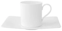Villeroy & Boch Tasse Modern Grace Kaffeetasse mit Untertasse 170 ml, 1-tlg.,