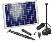 esotec Solarpumpe 20/1350 Teichpumpenset WaterSplash, 1350l/h, 50Wp Solarmodul...