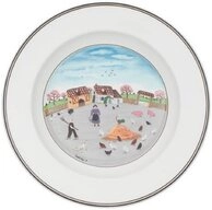 Villeroy & Boch Suppenteller Design Naif Suppenteller H&uuml;hnerhof