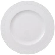 Villeroy & Boch Signature Speiseteller White Pearl Speiseteller, (1 St), Premium Bone