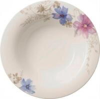 Villeroy & Boch Suppenteller Mariefleur Gris, Sp&uuml;lmaschinengeeignet,...